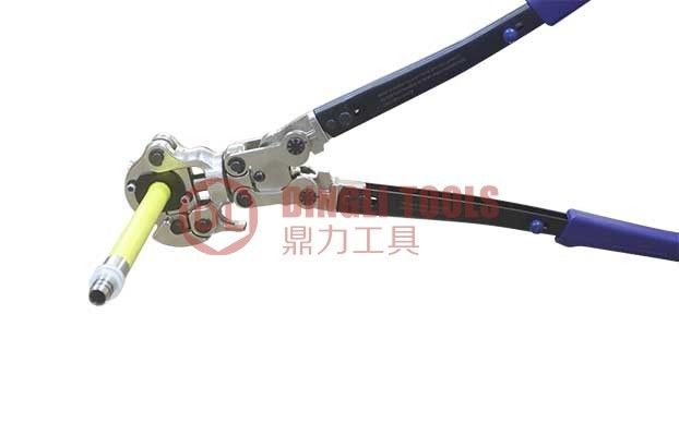 2,9 kg DL-1432-B Manuelle Crimpzange 14 mm 16 mm 20 mm mit drehbarem Kopf